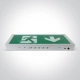 WHITE WALL EMERGENCY LED 3W IP20 M3hrs 230V 89408/W ONE LIGHT